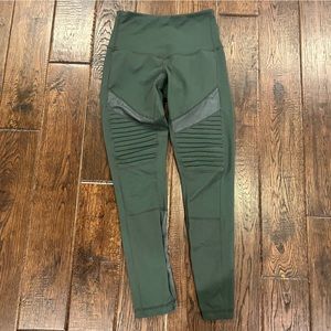 Zella green leggings size small